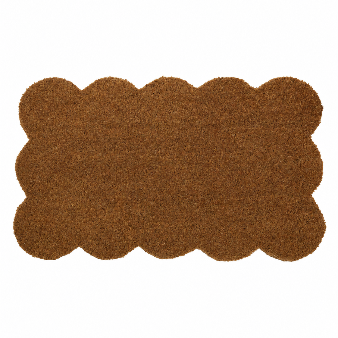 Marigold Scalloped Doormat