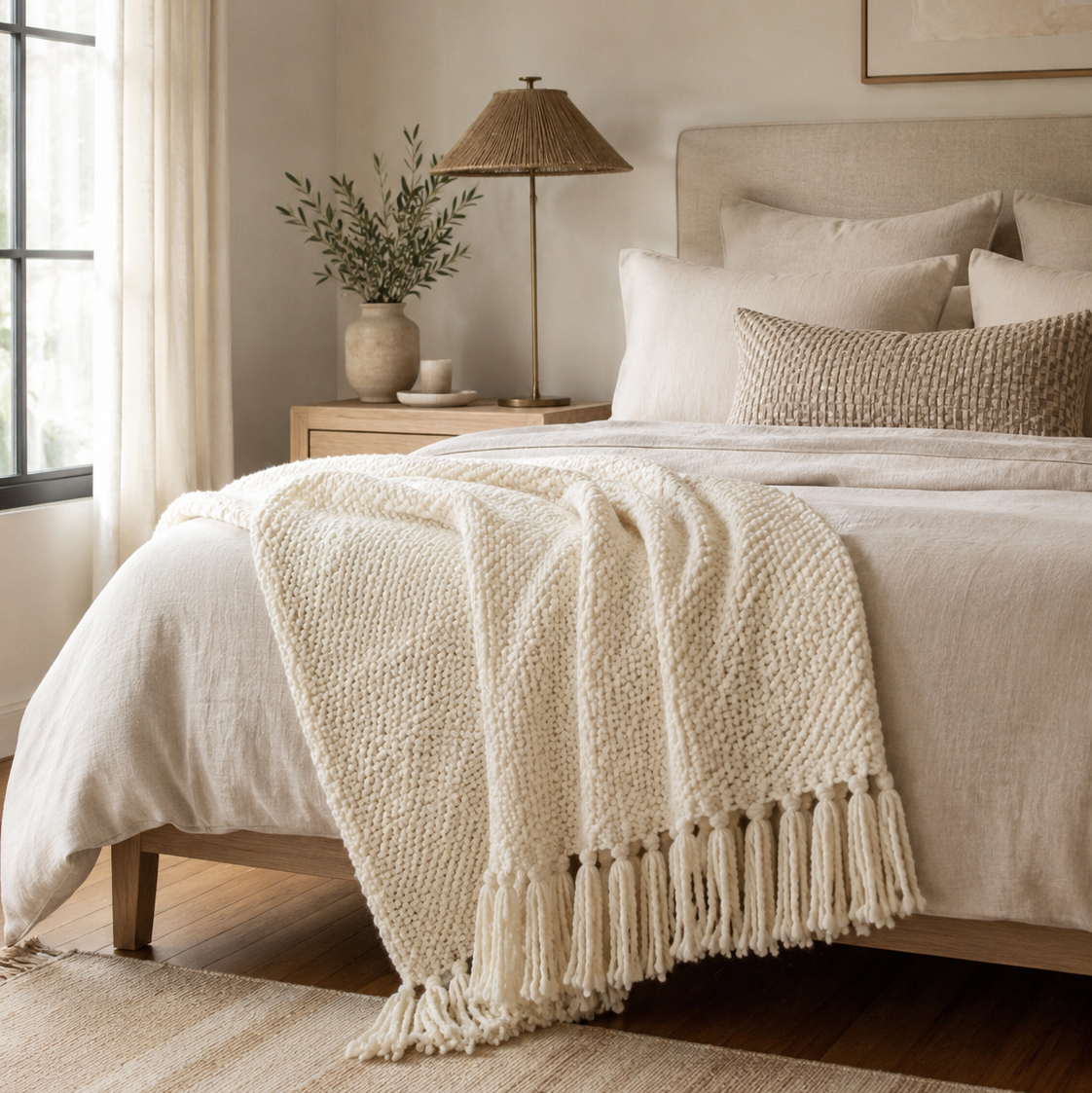 Tamsin Fringe Throw