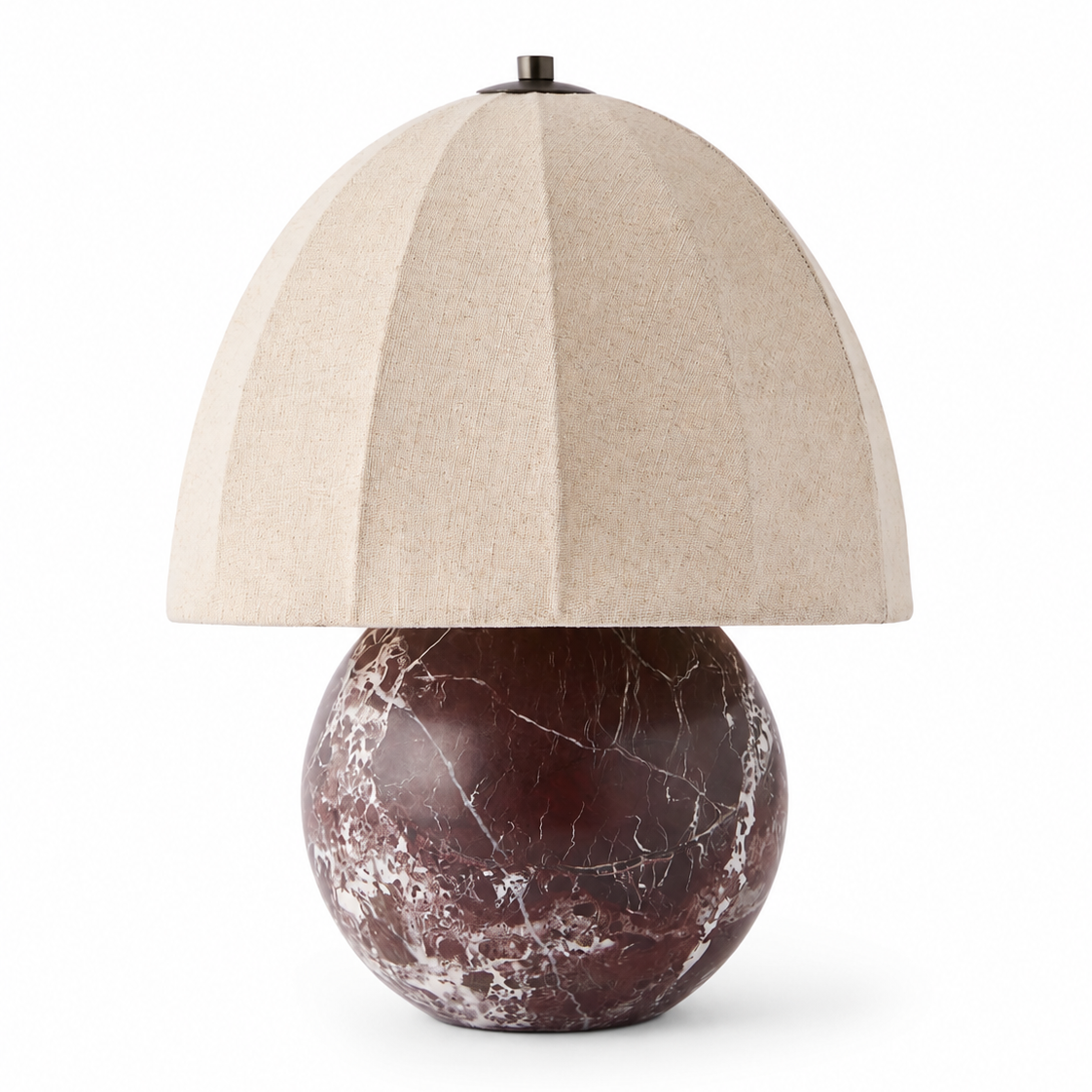 Rosso Marble Table Lamp