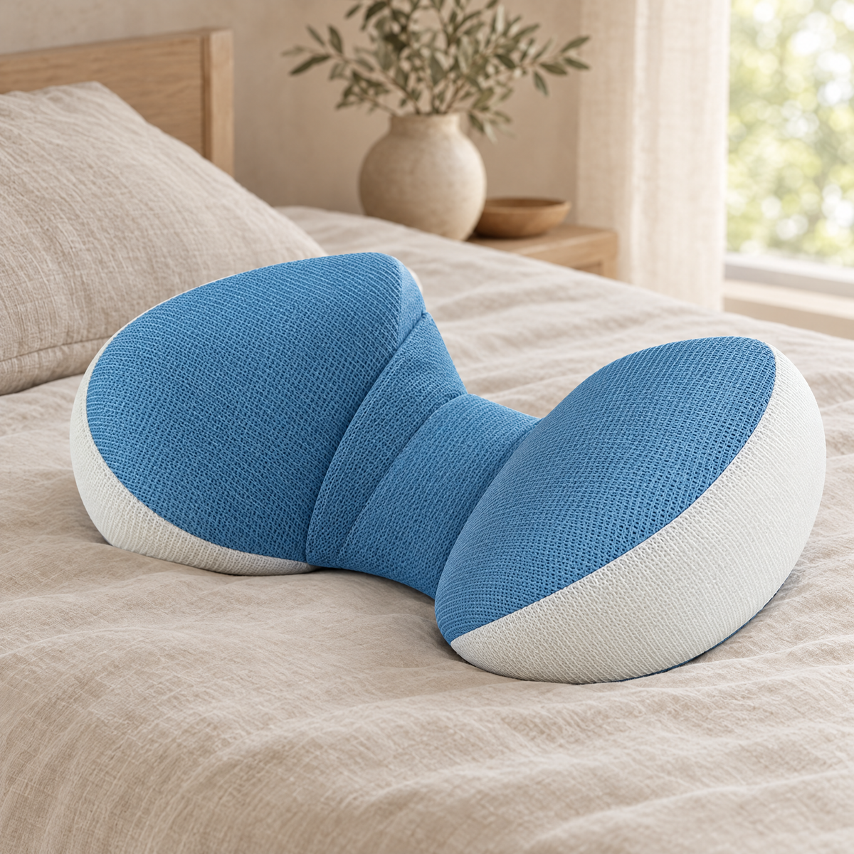Culla Adjustable Support Pillow close-up detail
