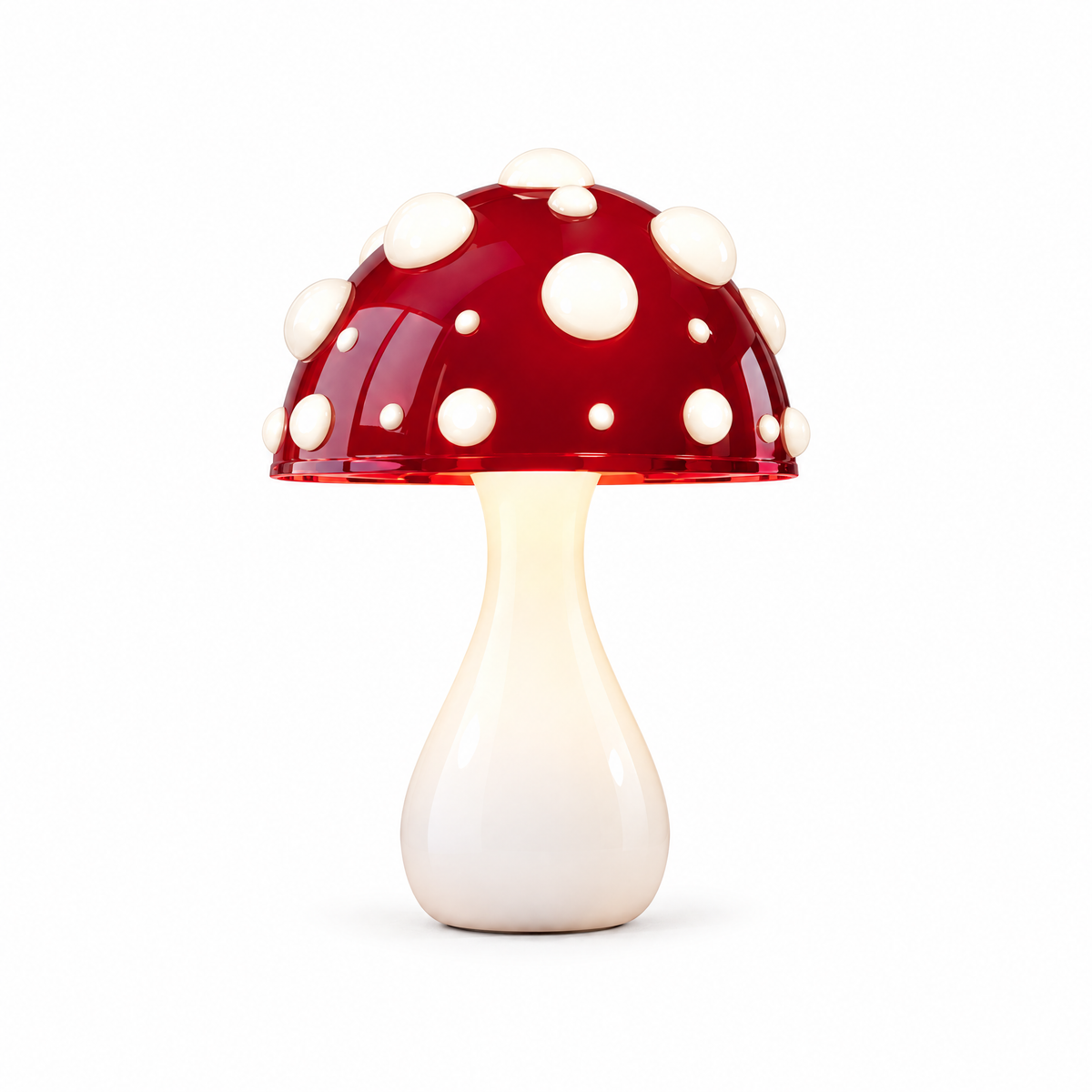 Spora Mushroom Table Lamp on a white background