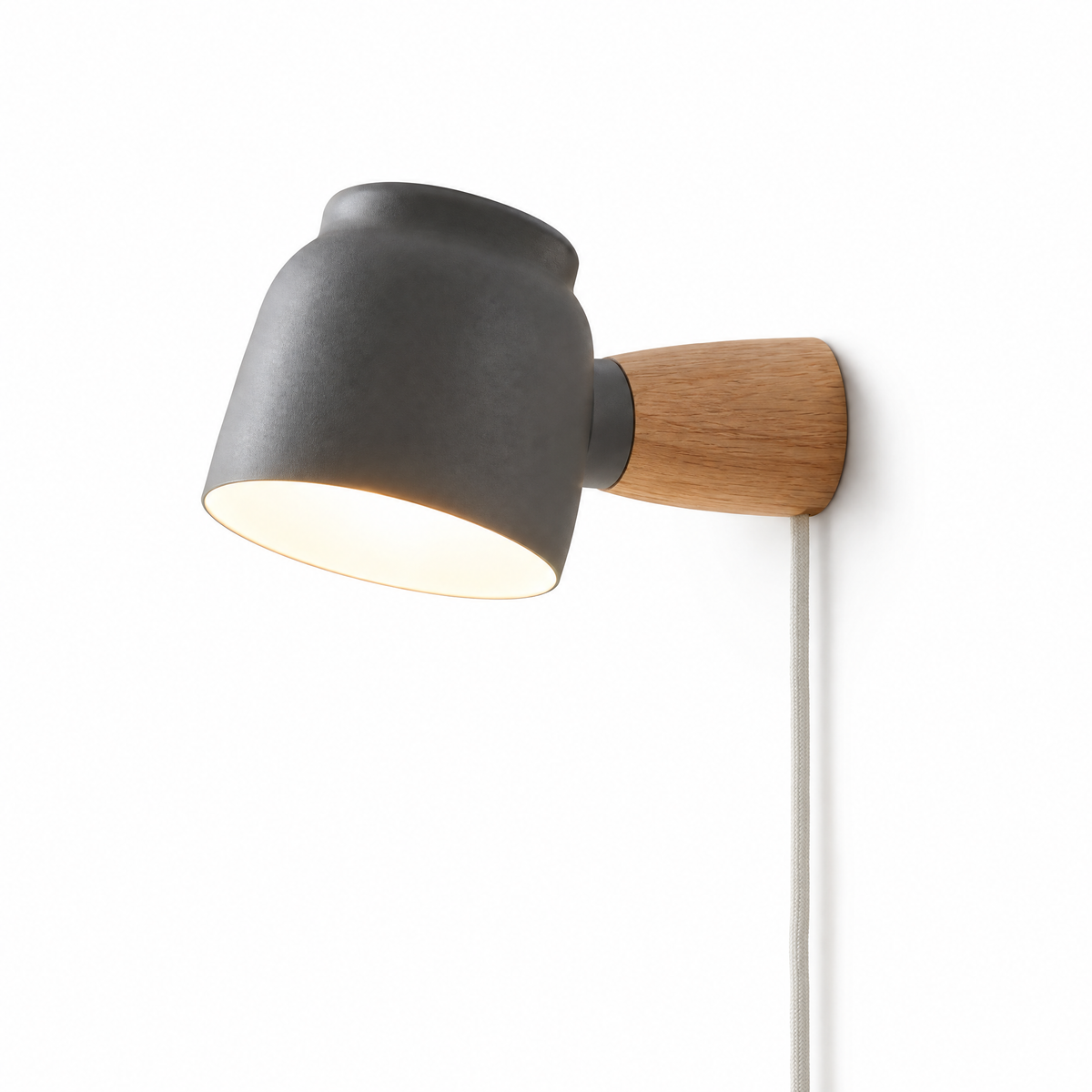 Lume Grey – white background product photo