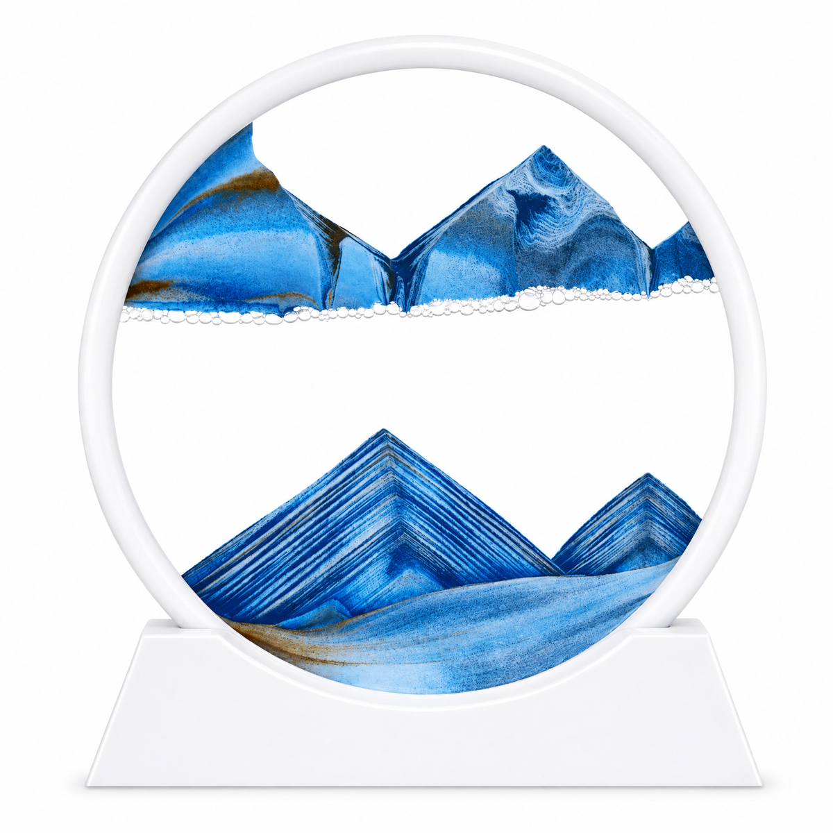 Sabbia Blue sand, white frame – white background product photo