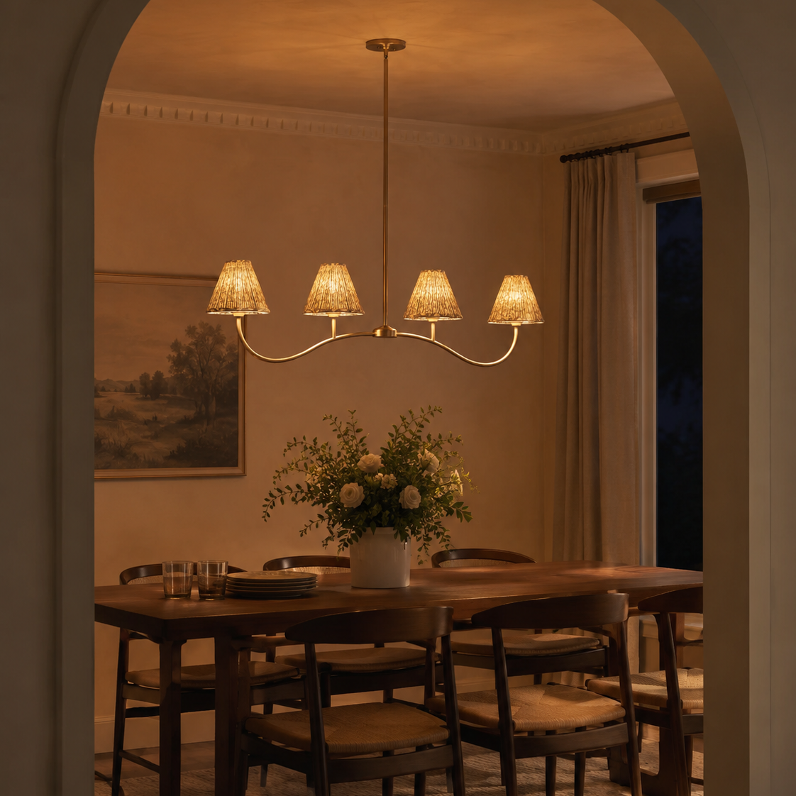 Verbena Linear Chandelier