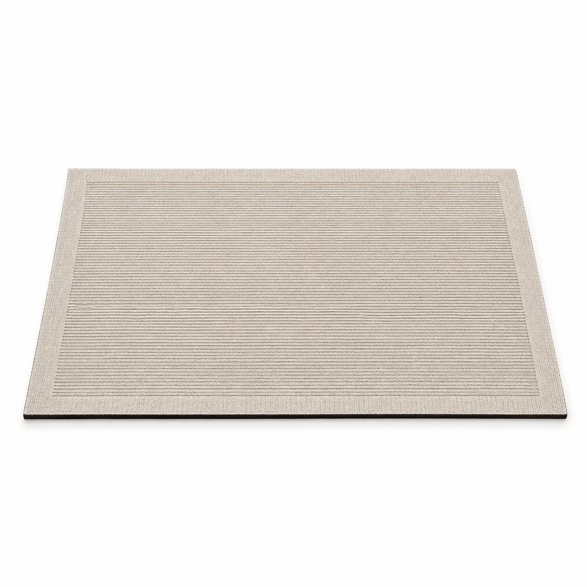 Brezza Quick-Dry Bath Mat in oat on a white background