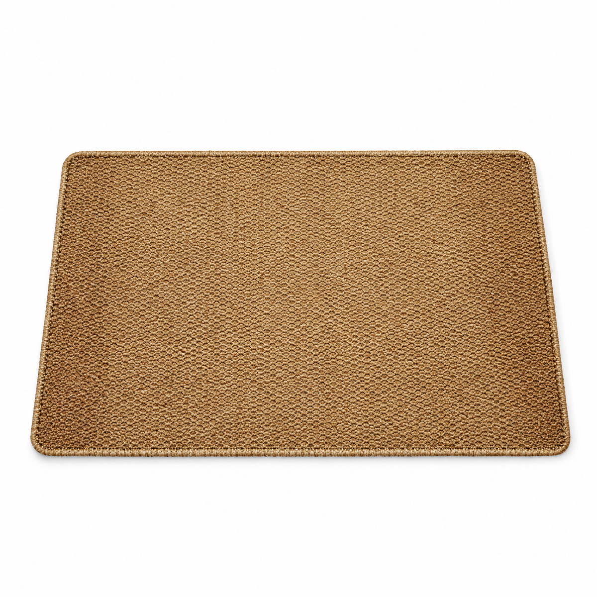 Canapa woven-look door mat in natural on a white background