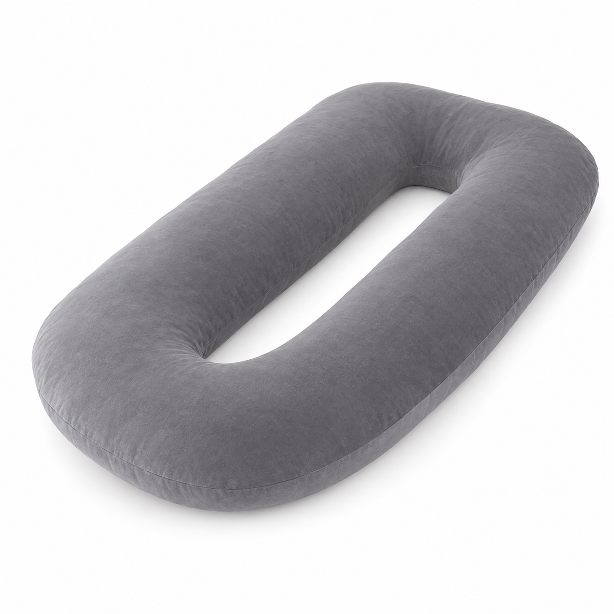 Abbraccio U-Shaped Body Pillow on a white background