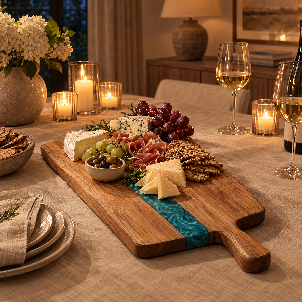 An Evening Spread - Fiume