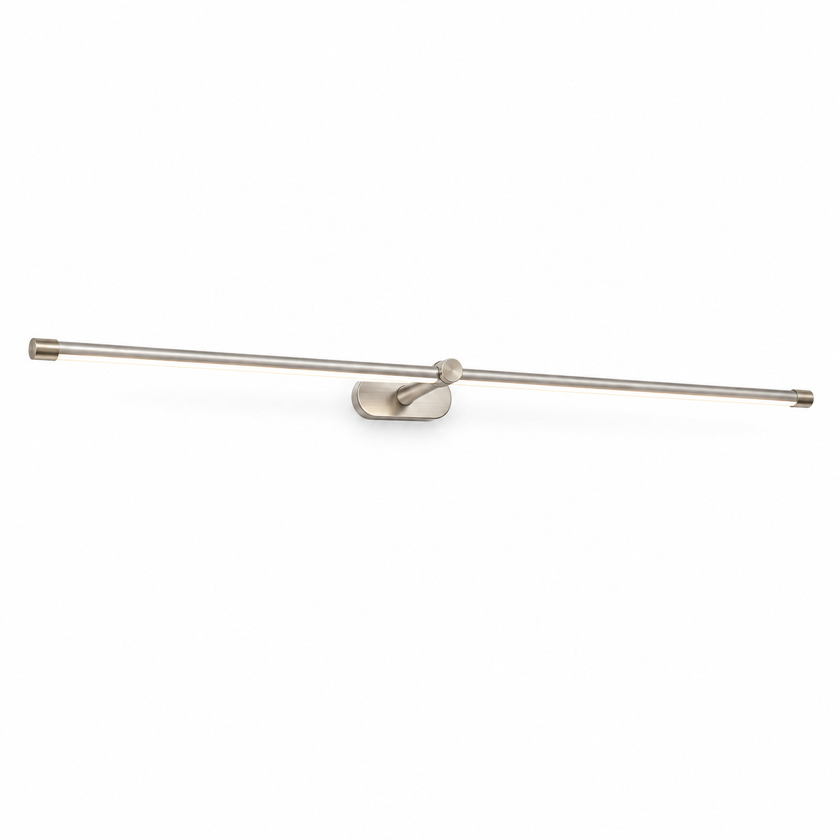 Quadro Brushed Nickel – white background product photo