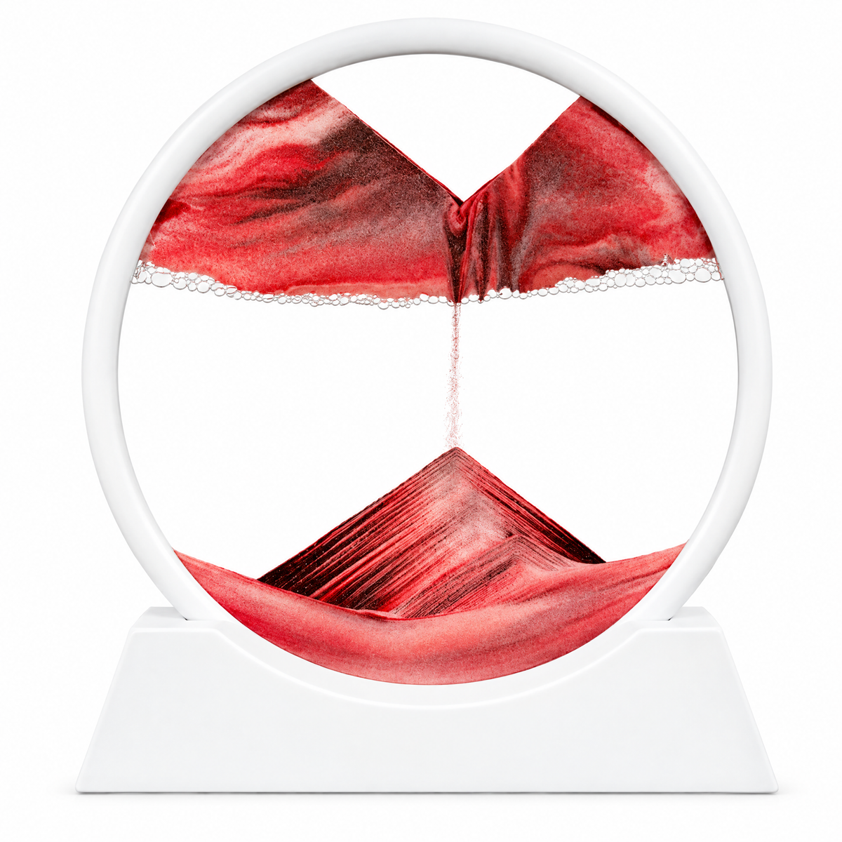 Sabbia Red sand, white frame – white background product photo