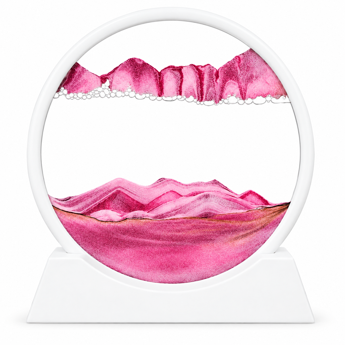 Sabbia Pink sand, white frame – white background product photo