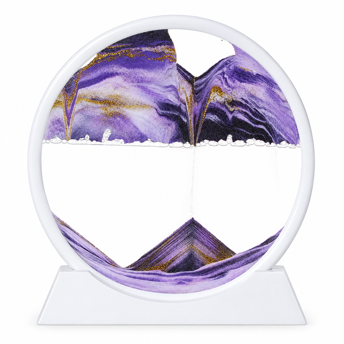 Sabbia Purple sand, white frame – white background product photo